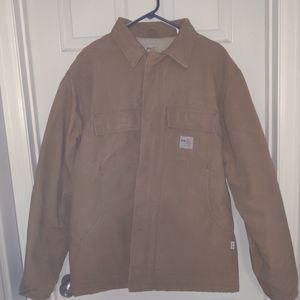 CARHARTT FLAME-RESISTANT DUCK TRADITIONAL COAT/QUILT-LINED